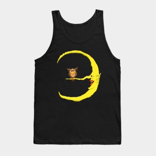 Owl on the Moon Tank Top